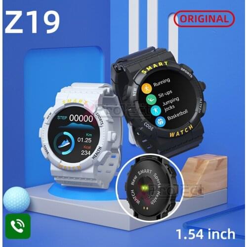 Z19 Smart Watch Bluetooth Call smartwatch men Fitness Wristband Heart Rate watches pk iwo 12 W26 W34 W46 oppo huawei Z3 Z4 HW12