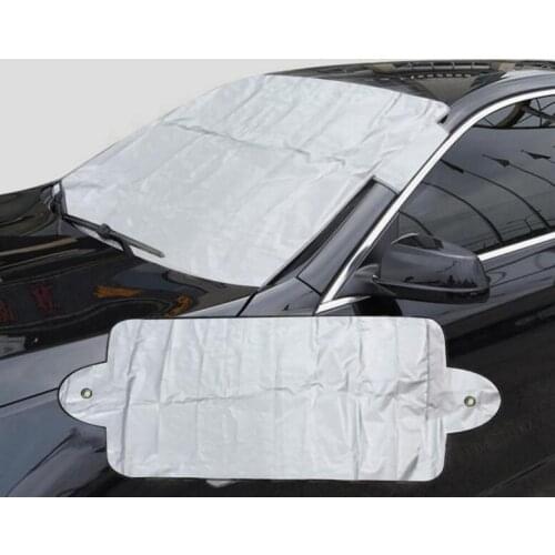 Windshield Snow Cover Frost Protector Cars Compact Mid-Size Ultra Durable UV Reflective Covers Whole Win
