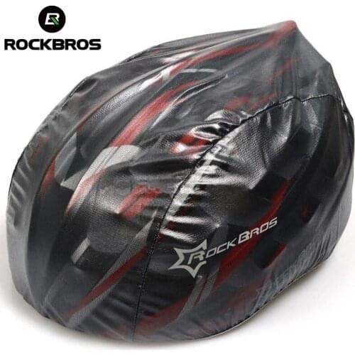 ROCKBROS Cycling Bike Helmets Rain Covers Windproof Waterproof Dust-proof Rain Cover MTB Road Bike Bicycle Helmet Protect Cover