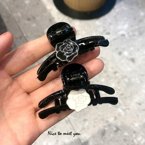 Free shipping 2pc elegant flower Hair Claws Clips Hair Barrette Hairpin Crab for girls Women Hair Accessories Headwear Ornament