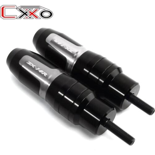 2019 Brand new Exhaust Frame Sliders Crash Pads Falling Protector For KAWASAKI Ninja ZX14R ZZR1400 ZX-14R ZZR 1400