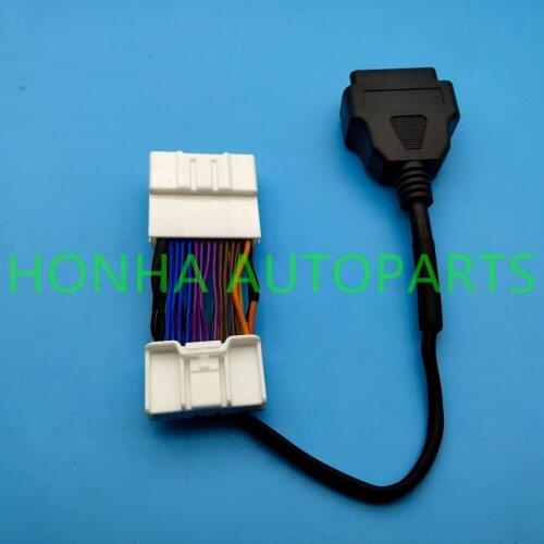 26 Pin Male Female Connector Tesla Model 3 OBD II Diagnostic Harness Electronic Cable of New Energy Vehicle CNH-TM3O2-26