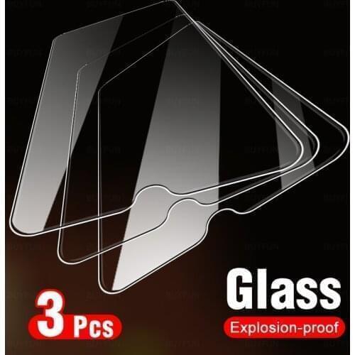 3PCS Orignial Tempered Glass For Tecno Camon 12 Air Pro Camon12 12Air 12Pro 2019 9H Premium Screen Protectors Film 0.26MM 2.5D