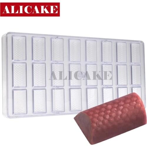 3D Polycarbonate Chocolate Mold Chocolate Nuggets Cake Mold Cake Decorating Baking Pastry Tools For Chocolate Bakery Form Tray