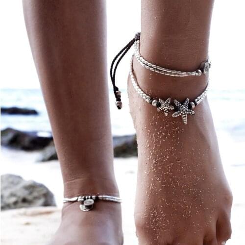 AMORUI Bracelets On The Leg