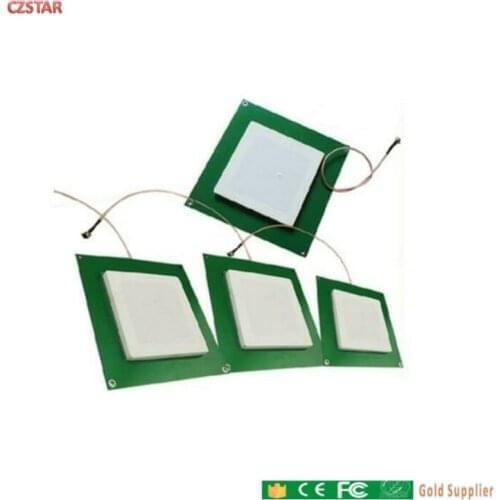 80mm*80mm 6dBi ceramic 915mhz rfid antenna RHCP circular polarization small uhf rfid tag antenna for reader warehouse management