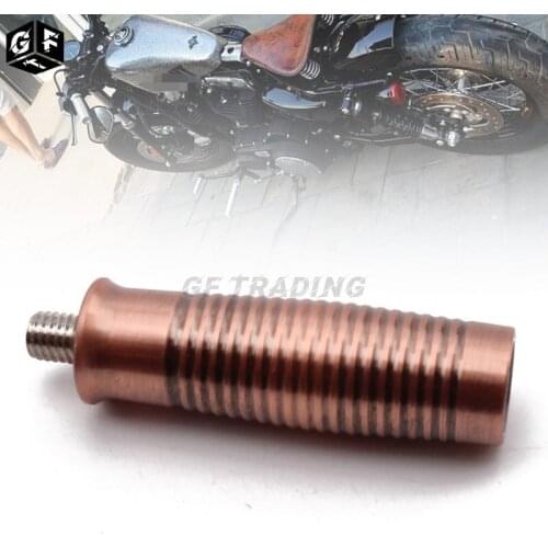 1pcs Bronze Color Aluminum Rough Crafts Old School Retro Shifter Peg For Harley Sportster XL1200 XL833 Iron Custom