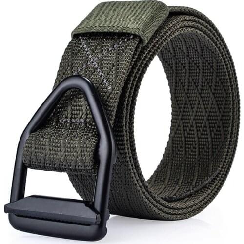 Designer Belts Bullet Style Buckle Canvas Belts Unisex Waist Nylon Men Belts Military Tactics Belts Outdoor