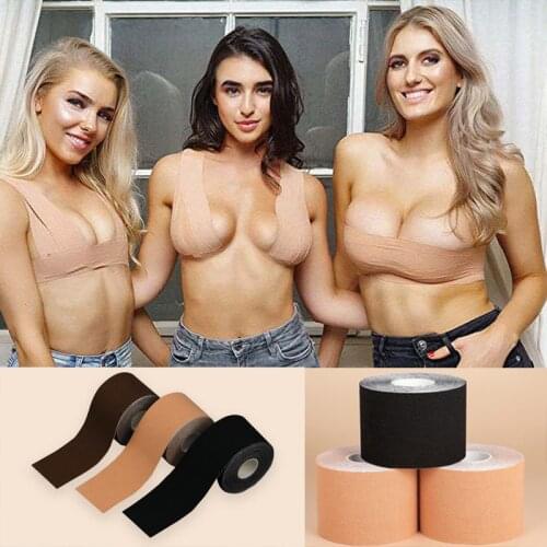 Stretch Cloth Stickers Chest Lifting Stickers Waterproof Anti-Sagging Invisible Breathable Non-Marking Anti-Bumps Breast Sticker