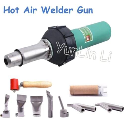 Hot air plastic welding gun pistola blower pvc banner welder tarpaulin welding tools for plating tank car bumper LST1600S