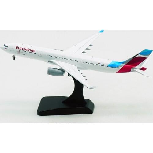 Diecast 1/400 Scale A330-300 OO-SFB EUROWINGS Airlines Plane Model Alloy with Lading Gear Aircraft collectible