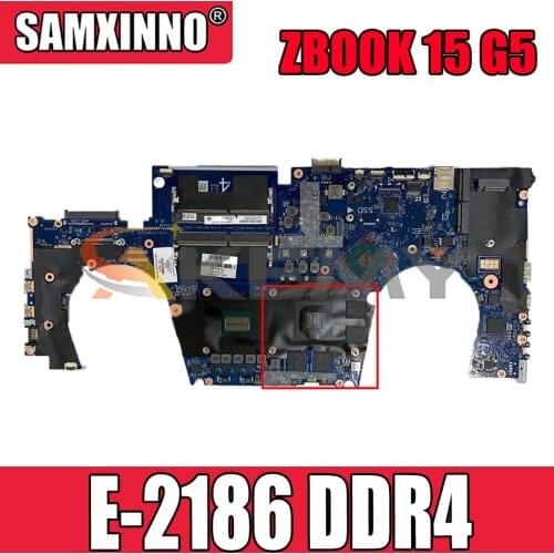 L28695-601 For HP ZBOOK 15 G5 E-2186 Laptop Motherboard DA0XW2MBAG0 SRCKQ N18P-Q3-A1 DDR4 Notebook Mainboard