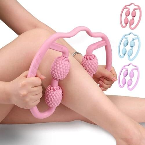Leg Ring Clamp Trigger Point Massage Roller for Arm Leg Neck Muscle Tissue Weight Loss Artifact Beauty Leg Product Yoga Equipmen