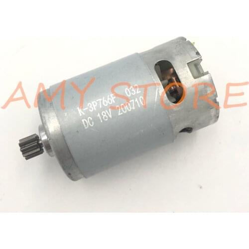 RS550 Motor 17 14 15 11 12Teeth 9Teeth 7.2 9.6 10.8 12V 14.4V 16.8 18V 21 25VGear 3mmShaft For Cordless Charge Drill Screwdriver