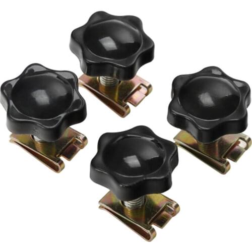 Motorcycle Saddlebag Mounting Kit Security Theft Deterrent Knobs Fasteners Fit For Harley Touring Road King Electra Glide Models