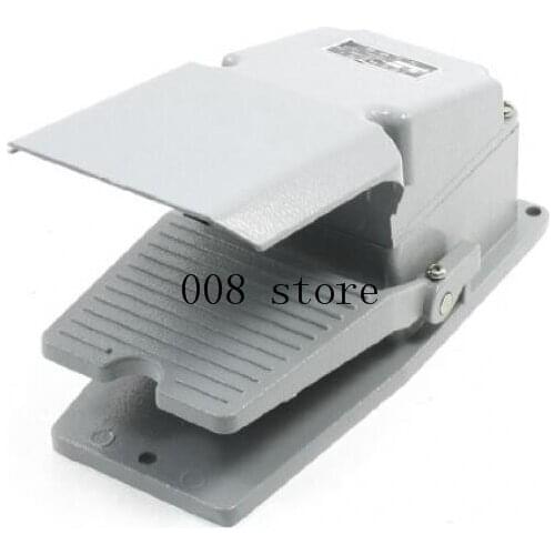 Foot Switch Pedal Switch 5A AC 380V 15A AC 250V Material Aluminum LT4