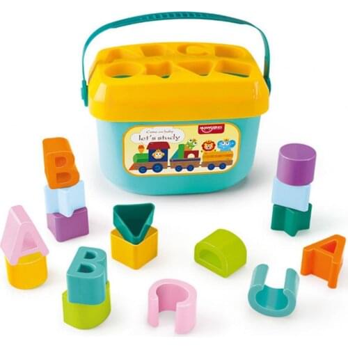 Geometry Shape Plastic Blocks Color Matching Children Early Kids Educational Toys for Children Gifts