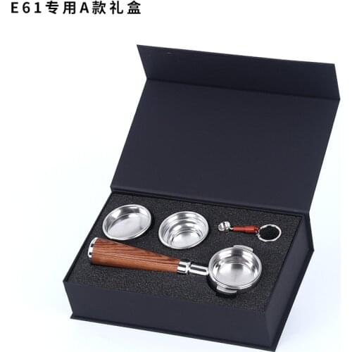 EXPOBAR E61 Coffee Machine Solid Wood Bottomless Handle Portafilter 58MM Universally Mahogany Naked Portafilter