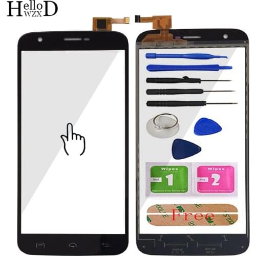 5.5'' Mobile TouchScreen Touch Screen For Doogee Y100 Plus Touch Screen Glass Front Glass Digitizer Panel Sensor Tools Adhesive