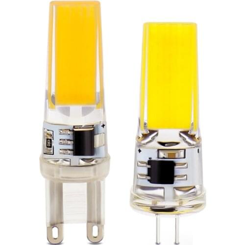 10X Led G4 G9 E14 Lamp Bulb Dimming AC220V 230V 3W 6W 9W COB SMD Replace Halogen Lighting Lights Spotlight Chandelier Bombillas
