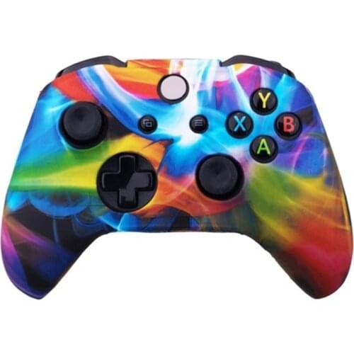 Controllers Skins Anti-Slip Silicone Cover Protector Cases Accessories Sets for Xb0x One Wireless/Wired Gamepad Joysticks