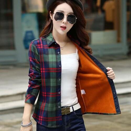 Zeongro Women's Plaid Shirts