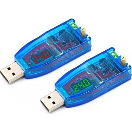 1 PCS DC-DC USB Adjustable Buck-boost Power Supply Regulator Module 5V to 1.8V 3.3V 5V 9V 12V 24V