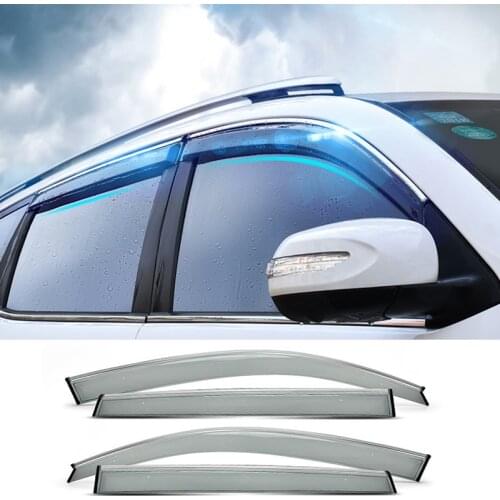 Window Visor Side 4 Pieces Sun Rain Protection Shield Exterior for HAVAL H6 H1 H2 H3 H4 H5 H7 H8 H9 F5 F7 F7X