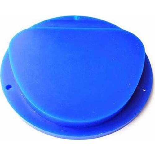 5pcs Dental Blue Wax Disc Block Blanks Dental Wax Block for Bridges