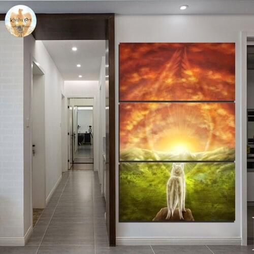 ArtSailing Possibilities by KhaliaArt HD print 3 piece canvas art Wall Pictures For Living Room Pictures Poster CU-3364C