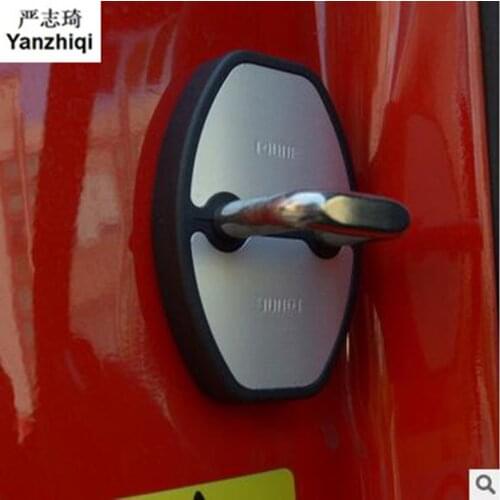 Free shipping 8pcs/lot Aluminum alloy composite door lock buckle cover for AUDI A4L A6 A8 AD01 Q5
