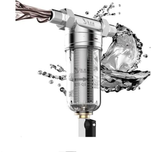 Pre filter 4" external thread mouth backwash 316 stainless steel filter Cartridge Filter For water connections