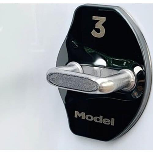 Karcng Model 3 Tesla Car Door Cover For Tesla Model 3 Accessories stainless steel for Tesla model three model 2017-2020