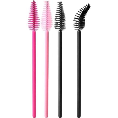 Drop Water Shape Makeup Brush Eyelash Extension Tool 1000Pcs Mix Color Mascara Wands Applicator Disposable Female Eyelash Brush