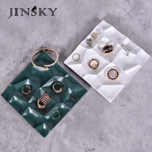 Wholesale resin paint jewelry shooting props ring earrings jewelry jewelry display tray