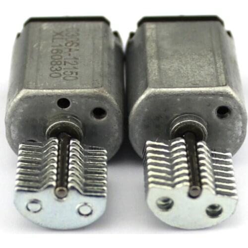 DC 3V 0.3A 2450RPM Output Speed Micro Vibrating Motor, 18.5*15*11.5mm Silver Miniature vibrating head motor