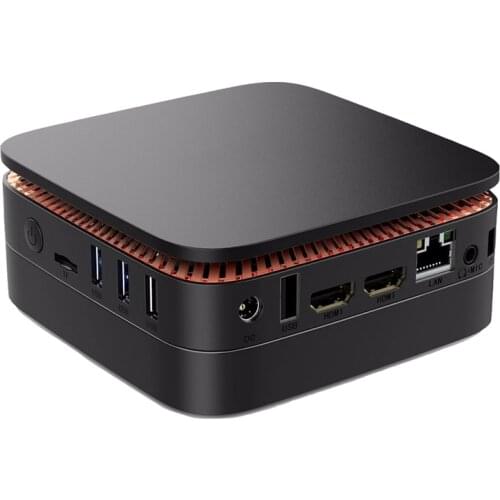 Intel Celeron Apollo J3455 6GB RAM 128GB AK1 Windows10 Mini PC DDR3L SSD BT 4.2 Office HDMI WiFi4K USB3.0 Mini Computer