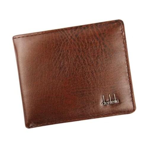 Men Business Bifold Wallet Mens PU Leather Credit ID Card Holder Case Solid Purse Pockets Bags