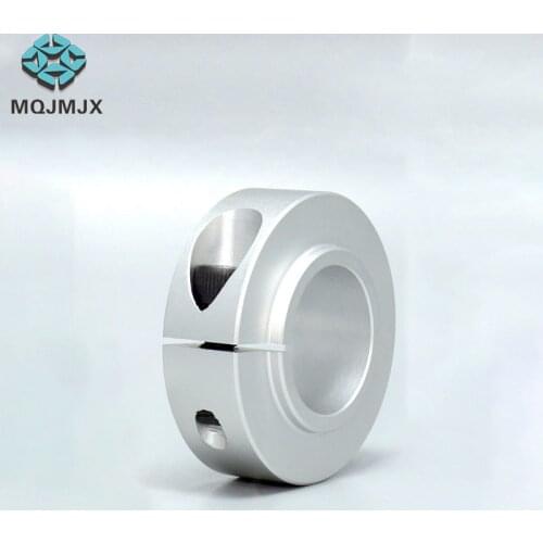 Open Type Fixed Ring Bearing Limit Shaft Sleeve Locking Sleeve Aluminum Automatic Ring Positioning Shaft Collar with Slit SCSNAW
