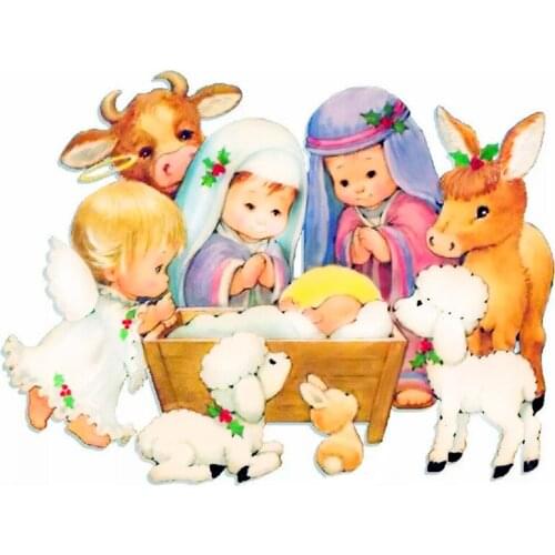 Diamond Embroidery Angel Full Drill 5D DIY Diamond Painting Cartoon Cross Stitch Kit Home Decoration Diamond Art