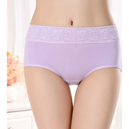 2020 New Arrivals Women Seamless Sexy Lace Panties Cotton Underwear Traceless Briefs Ladies Underwear Lingerie