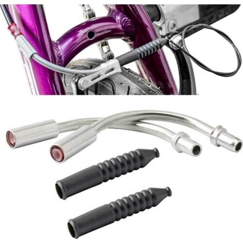 1 Set Brake Noodles Cable Widely Applied No Deformation Good Performance Bike V Brake Noodle Cable Replacement Kit for Mountain