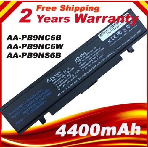 6Cells 5200mah Laptop Battery for Samsung NP300E NP300E5A NP300E5A NP300E5C NP300E4A NP300E4AH NP270E5E AA-PB9NC6B AA-PL9NC2B