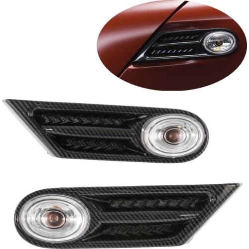 1 Pair Car Side Indicator Light Fender Marker for BMW MINI R56 R57 R58 R59 2007-2013 Signal Light #63137260202 63137260201