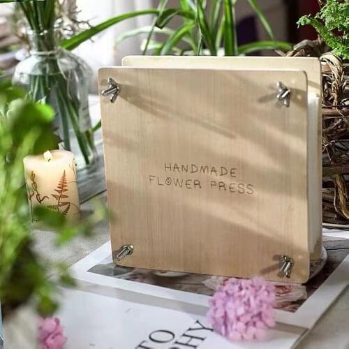 Flower Press Kit Craft Drying Press Flowers Foliage Plant Specimen DIY Art Handcraft Outdoor Play Learning Tool for Adults Kids