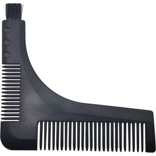 Men Beard Shaping Styling Template Comb Mens Double Sided Beards Combs Beauty Tool For Hair Beard Trim