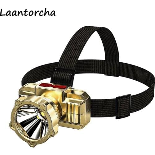 LED Headlamp Ultra Bright USB Rechargeable Headlight Outdoor Night Fishing Camping Head lamp Portable High power LED headlight