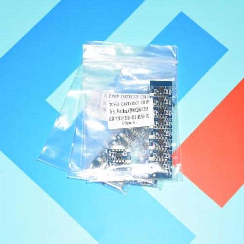 Free Shiping 10PCS* toner chip for konika C200 C210 C203 C253 C353 8650 4PCS/set