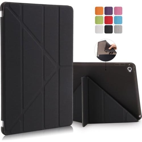 Smart Case For Ipad Pro 10.5 Ultra Thin Stand PU+TPU Flip case for ipad 6 5 4 3 2 pro 9.7 Cover for iPad Mini 4 3 2 1 Tablet #C