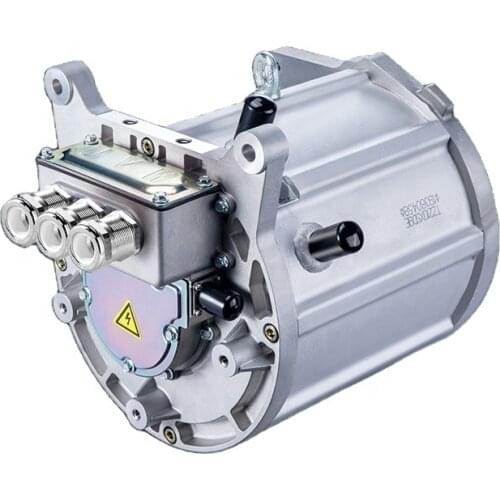 High efficiency 45KW driving systerm for electric car, liquid cool motor, controller